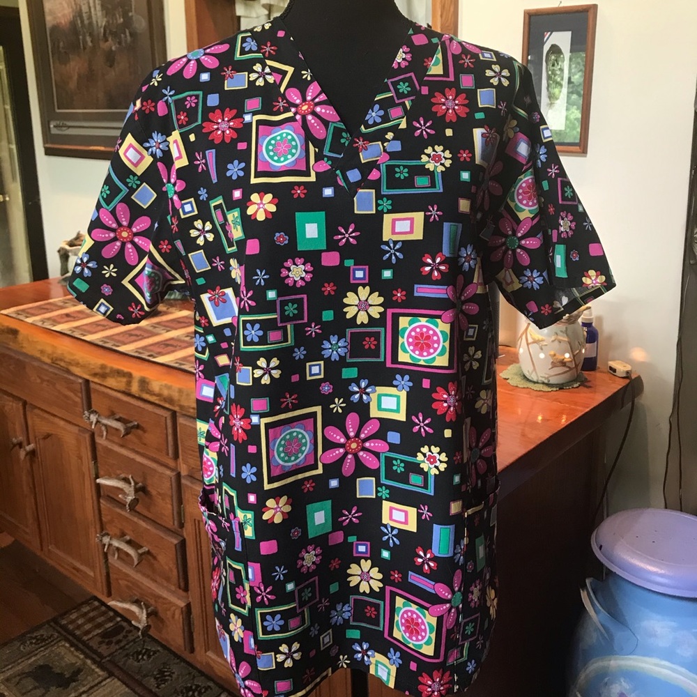 Life uniform scrub top